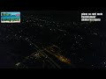 Night scenery from plan, Jaipur to KualaLumpur,  KualaLumpur night view from aeroplane