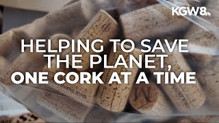 Oregon winery helps breathe new life into recycling corks