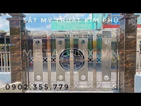 Video Lắp Đặt Bộ Cửa Inox 4 Cánh Và Hàng Rào Inox 304 Siêu... - youtube