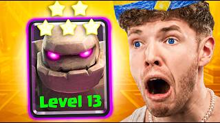 😱🤯LEVEL 13 GOLEM ÄNDERT ALLES im 0,00€ PROJEKT! | Clash Royale Deutsch