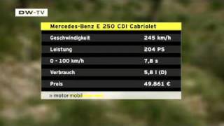 am start: Mercedes E-Klasse Cabrio | motor mobil