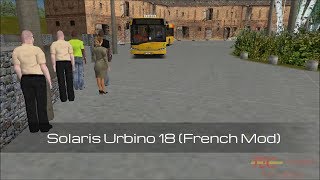 [FR/EN] OMSI 2 : Solaris Urbino 18 (French Mod) by Italien83 with 'TEC' Repaint [1080p]