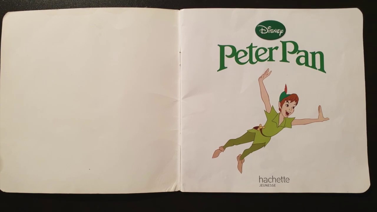 Lisons l'histoire de Peter Pan