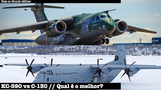KC-390 vs C-130 - Qual é o melhor?