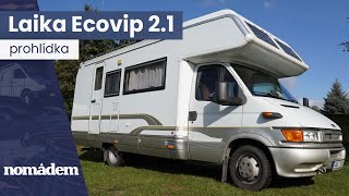 Laika Ecovip 2.1 (prohlídka bytného auta) - 7 míst na jízdu i spaní