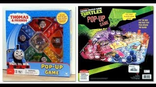 NEW!! TMNT vs. THOMAS and FRIENDS Pop up Game + Memory Cards of Thomas, Percy, James & Toby!! screenshot 5