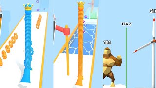 Long Neck Run Game | Level-49 Satisfying Gameplay Walk-through #gaming #games #longneckrun #gameplay screenshot 5