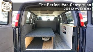 Perfect Van Covnersion with collapable bed and kitchen area!
