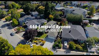 Garden Living in White Oaks | Beautifully Updated Home in San Carlos | 448 Emerald Avenue