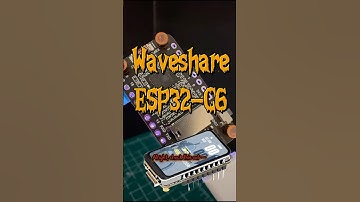 $20 ESP32-C6 Waveshare Board — Tiny Screen, Big Power! 🔥