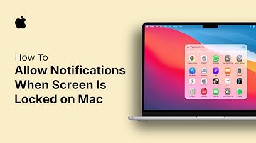 How to Allow Notifications When Screen Is Locked on Mac