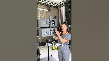 Line Array HiVi TR 800 cực kỳ nhỏ gọn - công suất 400W chuyên sự kiện vừa và nhỏ