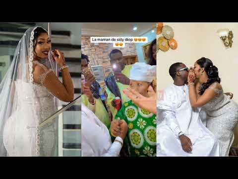 Incroyable Mariage 💒 de Sidy Diop et l'actrice Nastou- pape Diouf....