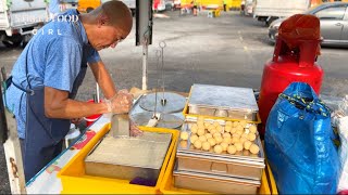 Popular Unique Crispy Radish Cakes AT Puchong Food Street!!!