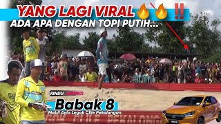 Rame😱...Topi Putih Bikin Viral‼️ Babak 8 Mobil Ayla Legok Clile Pekalongan