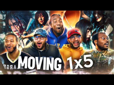 Huisoo vs 17 Bullies! Moving 무빙 Episode 5 "Recall" | K Drama Reaction