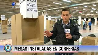 Todo listo para las elecciones de este 11 de marzo