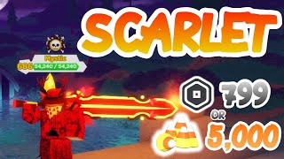 How to Get the LIMITED TIME Scarlet Ultimate in Roblox Treasure Quest