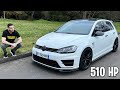 La plus choquante des golf 7r 510 chevaux  stage 3 prpare  la limite 