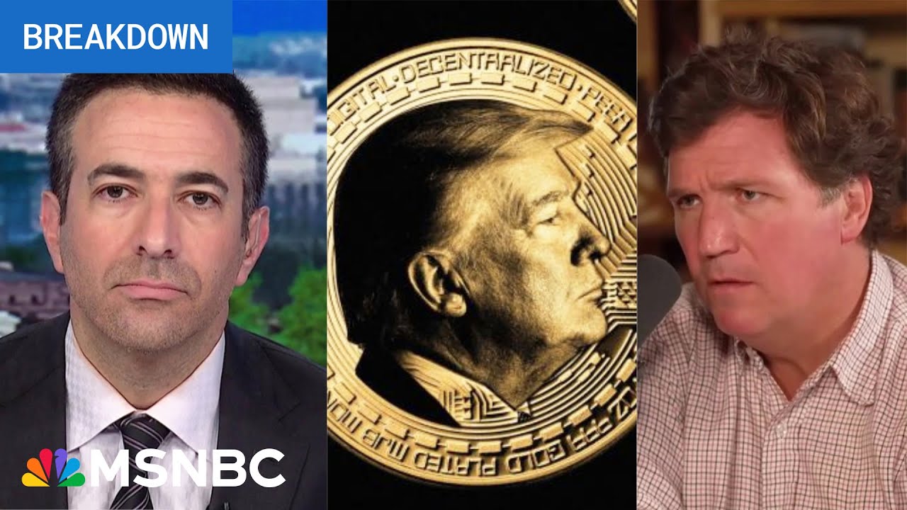 Trump goes full swamp: Melber on crypto ‘scam,’ Tucker talks MAGA corruption