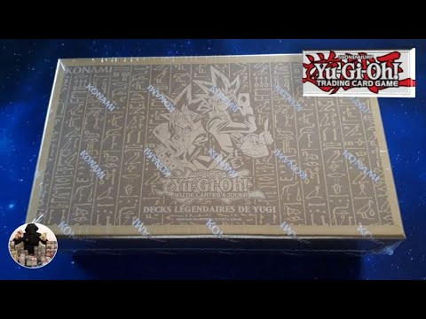 I open the Yugioh Legendary Deck box of Yugi