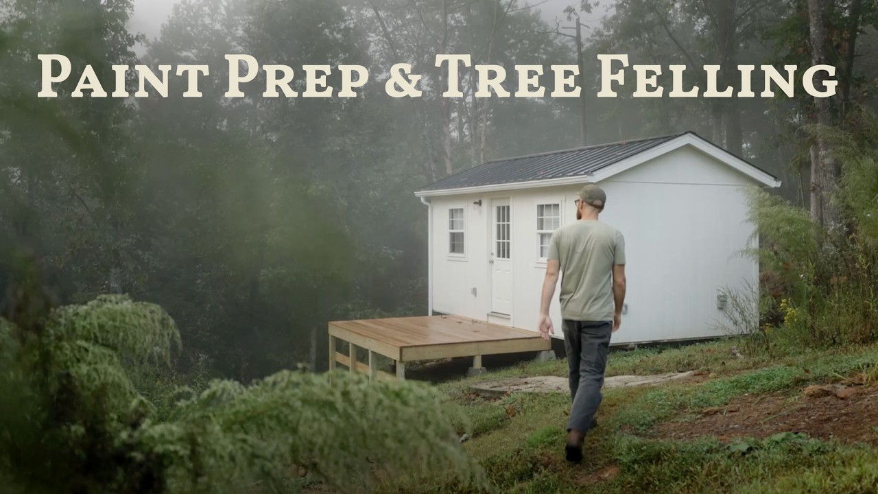 Primer On Beadboard & Felling A Dead Oak - YouTube