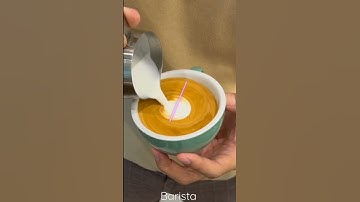 Thumbnail of Tutorial latte art untuk pemula bentuk Heart ❤️ #barista #baristalife #baristapemula