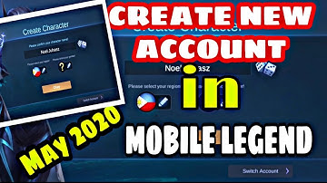 How to Create Smurf Account/New Account in Mobile Legends | No Clear Data (Android Devices)