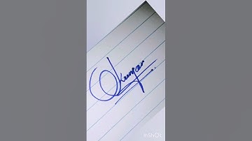 Kumar name signature #signature #signatureideas #kumar #designer #art