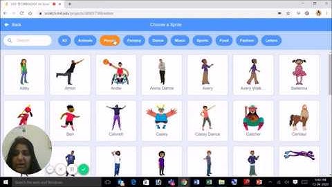 Say and Wait commands to create 2 sprites conversation in Scratch Programming