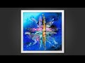 Palette Knife Intuitive Abstract Art Painting Demo With Acrylic Paint | In Nocte