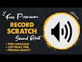 Record Scratch Sound Effect (Fail Backwards Transition Audio) | FREE 4K DOWNLOAD - NO COPYRIGHT