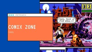 Comix Zone (1995) [MD] - RetroArch with Genesis Plus GX
