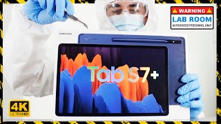 SAMSUNG GALAXY TAB S7 + PLUS Unboxing ASMR - Book Cover Keyboard - Gameplay Fortnite - GTA V xCloud