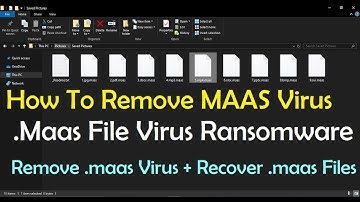 Remove .Maas File Virus Ransomware (+Recover .Maas Files)
