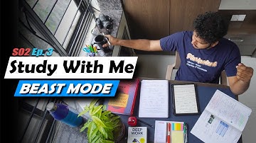 Study With Me - Beast Mode on 🔥 NEXT Prep + College Vlog | 3rd Year MBBS | Anuj Pachhel