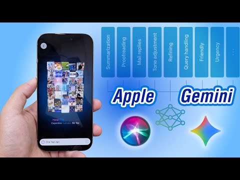 Apple ❤️ Gemini: Apple Intelligence sẽ dùng foundation model dựa trên Gemini của Google