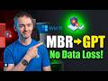 How to Convert MBR to GPT in Windows 11 Without Losing Data