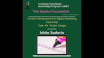 Content Development & Digital Marketing Intern Task #4 Poster Design