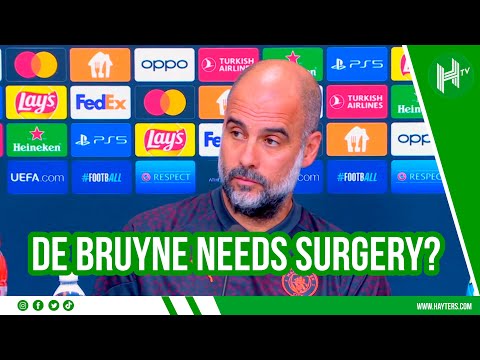 De Bruyne injury SERIOUS! | Pep Guardiola downbeat after MAJOR setback