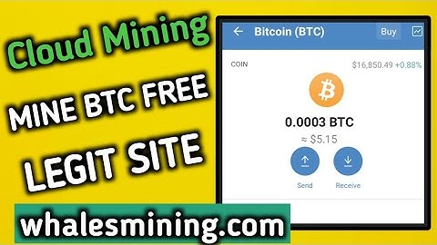 New Free Cloud Mining Website || New Free BTC Mining Website 2023 || WhalesMining Mining Site