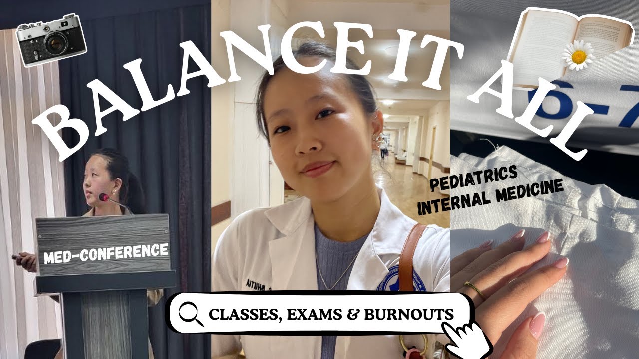 Life Lately✨: Med-school cycles, Conferences, OSCEs | Fun with Friends and Burnouts 💪🏻