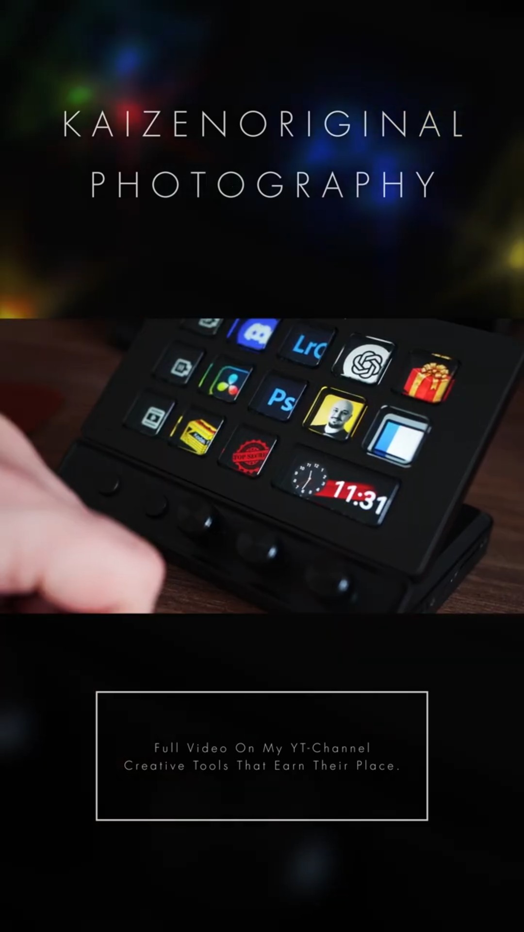 ULANZI CREATIVE TOOLS | D200X Stream Controller P2 - YouTube