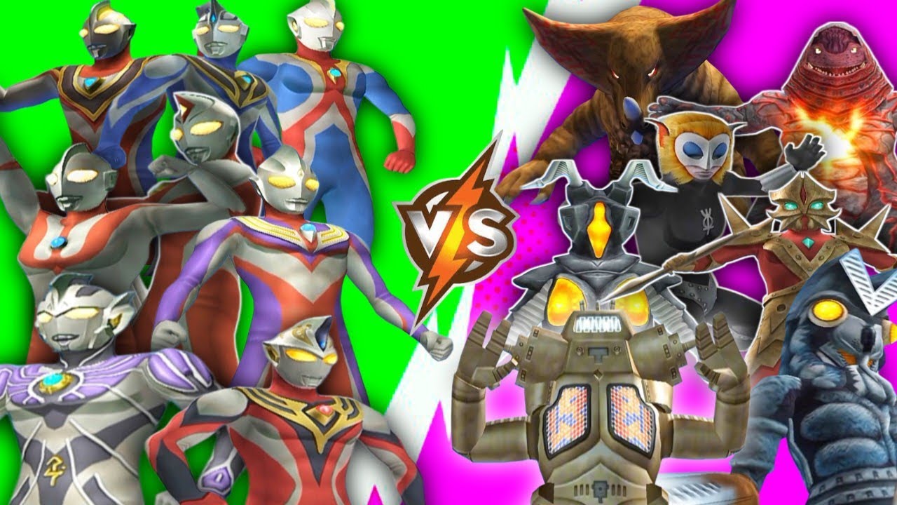 Ultraman vs monster jahat 