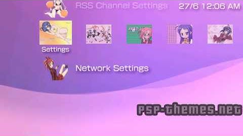 PSP Theme Negima By Huero Ramon PSP-Themes.NET