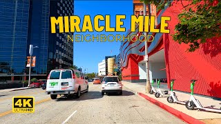 Driving Miracle Mile Neighborhood  Mid Wilshire Central Los Angeles  California [4k UHD] May 2024