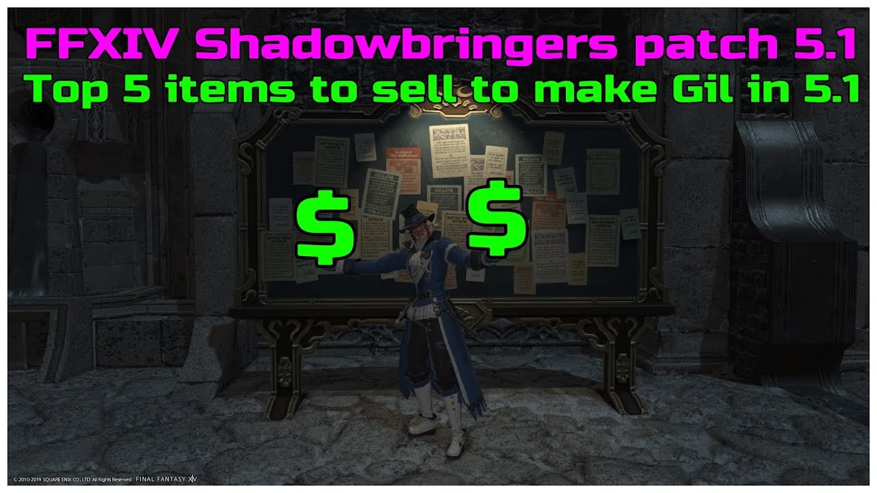 best job to make money ffxiv