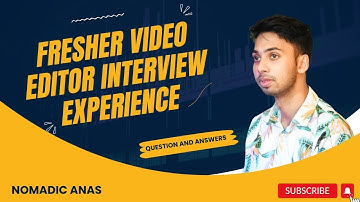 Fresher Video Editor Interview Experience || How I aced my Video Editing Interview with these tips