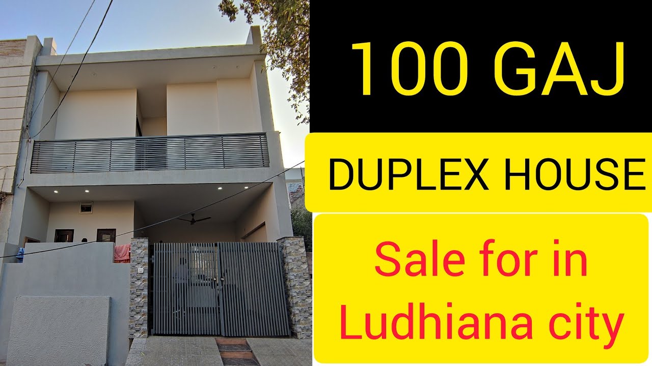 100 GAJ DOUBLE STORY SALE KOTHI S B S NAGAR LUDHIANA 