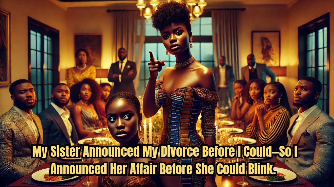 Моя сестра объявила о моем разводе прежде, чем я успел это сделать, поэтому я объявил о ее романе...
